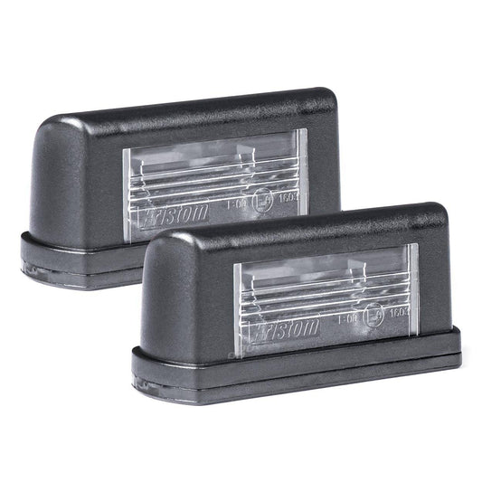 Set 2 lampi pentru iluminat placuta de inmatriculare, 12 - 24V - TrendyZ