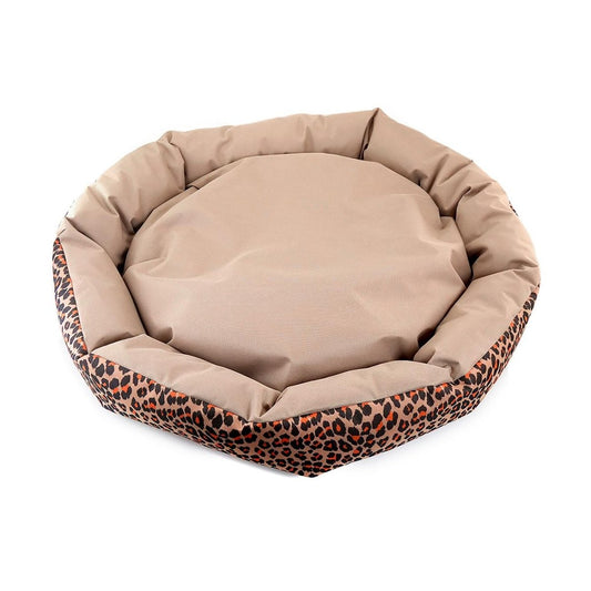 Culcus din material impermeabil pentru caine/pisica, model Animal Print, 77 cm - TrendyZ