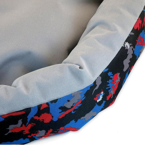 Culcus din material impermeabil pentru caine/pisica, model Camuflaj, 77 cm - TrendyZ