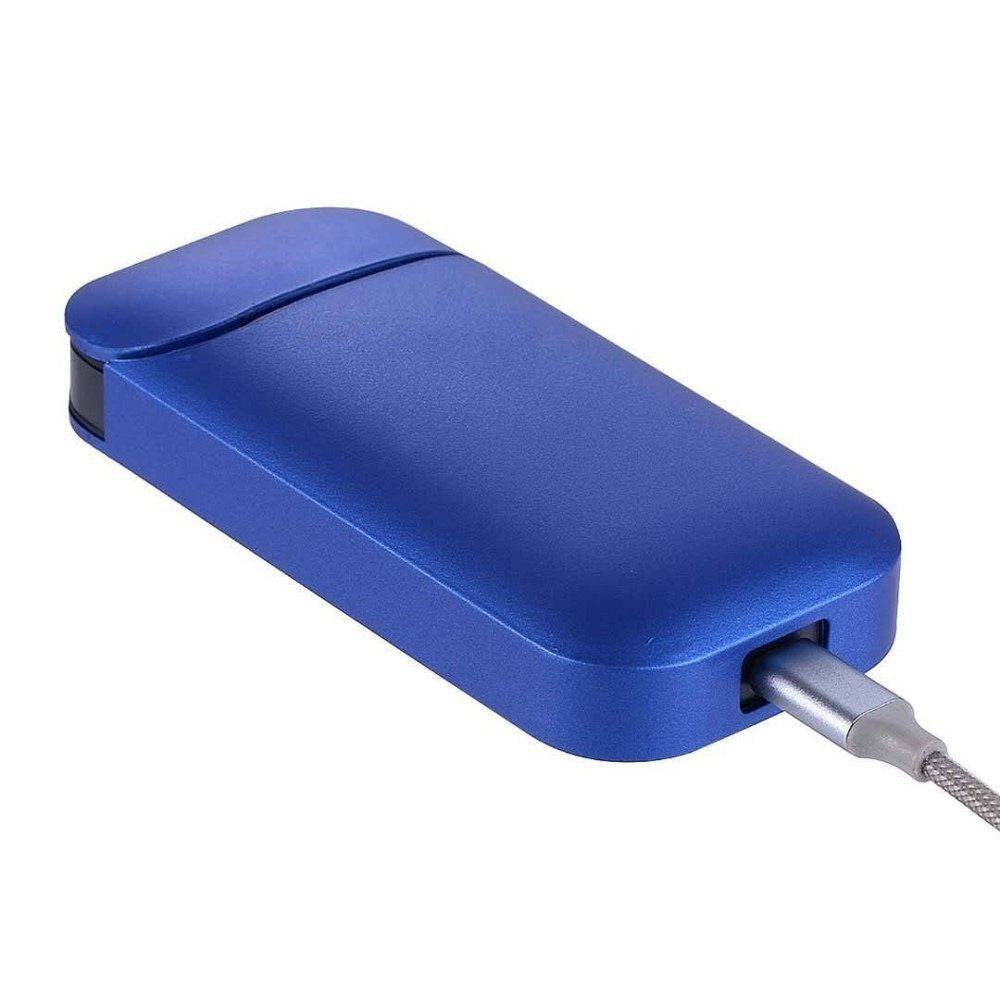 Husa Flippy pentru IQOS 2.4 Plus, Capac de Protectie, Anti Soc si Zgarieturi, Full Body, din Plastic, 11.5 x 5 x 2.3 cm, Albastru - TrendyZ