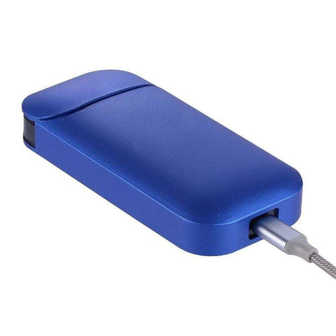 Husa Flippy pentru IQOS 2.4 Plus, Capac de Protectie, Anti Soc si Zgarieturi, Full Body, din Plastic, 11.5 x 5 x 2.3 cm, Albastru - TrendyZ