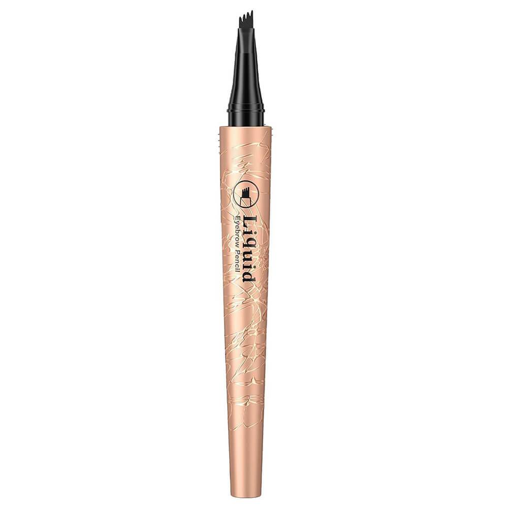 Creion pentru sprâncene 3D cu efect de microblading, Rose gold edition - TrendyZ
